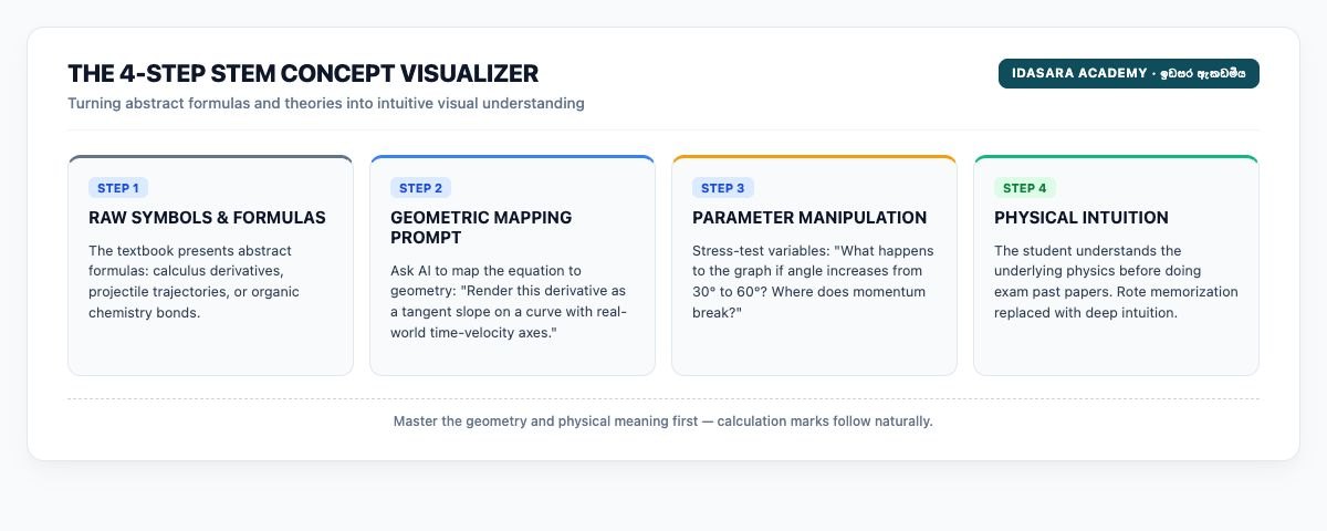 The 4-Step STEM Concept Visualizer