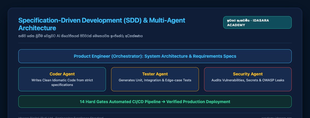 Specification-Driven Development (SDD) & Multi-Agent Architecture