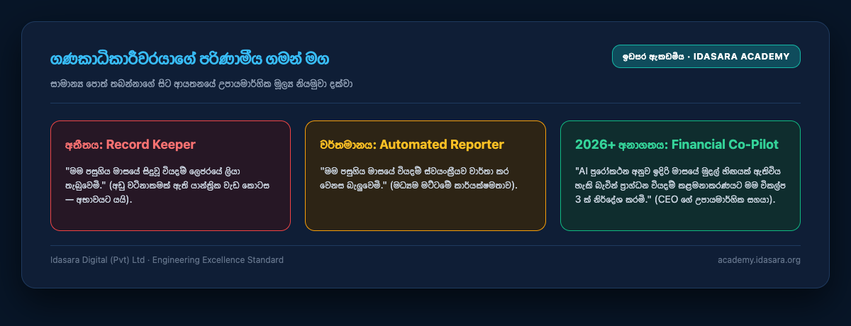கணக்காளரின் பரிணாமப் பாதை
