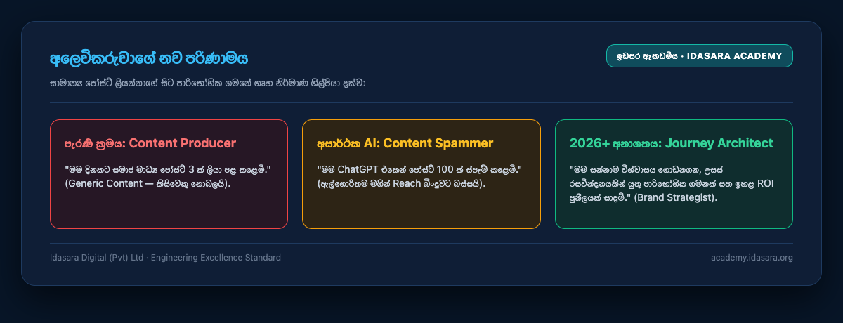 අලෙවිකරුවාගේ නව පරිණාමය