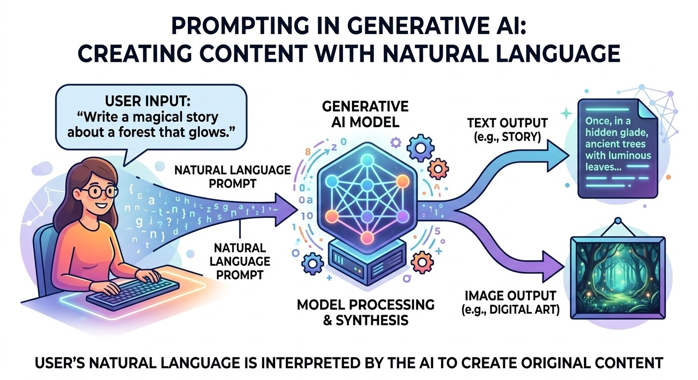 Natural language prompting