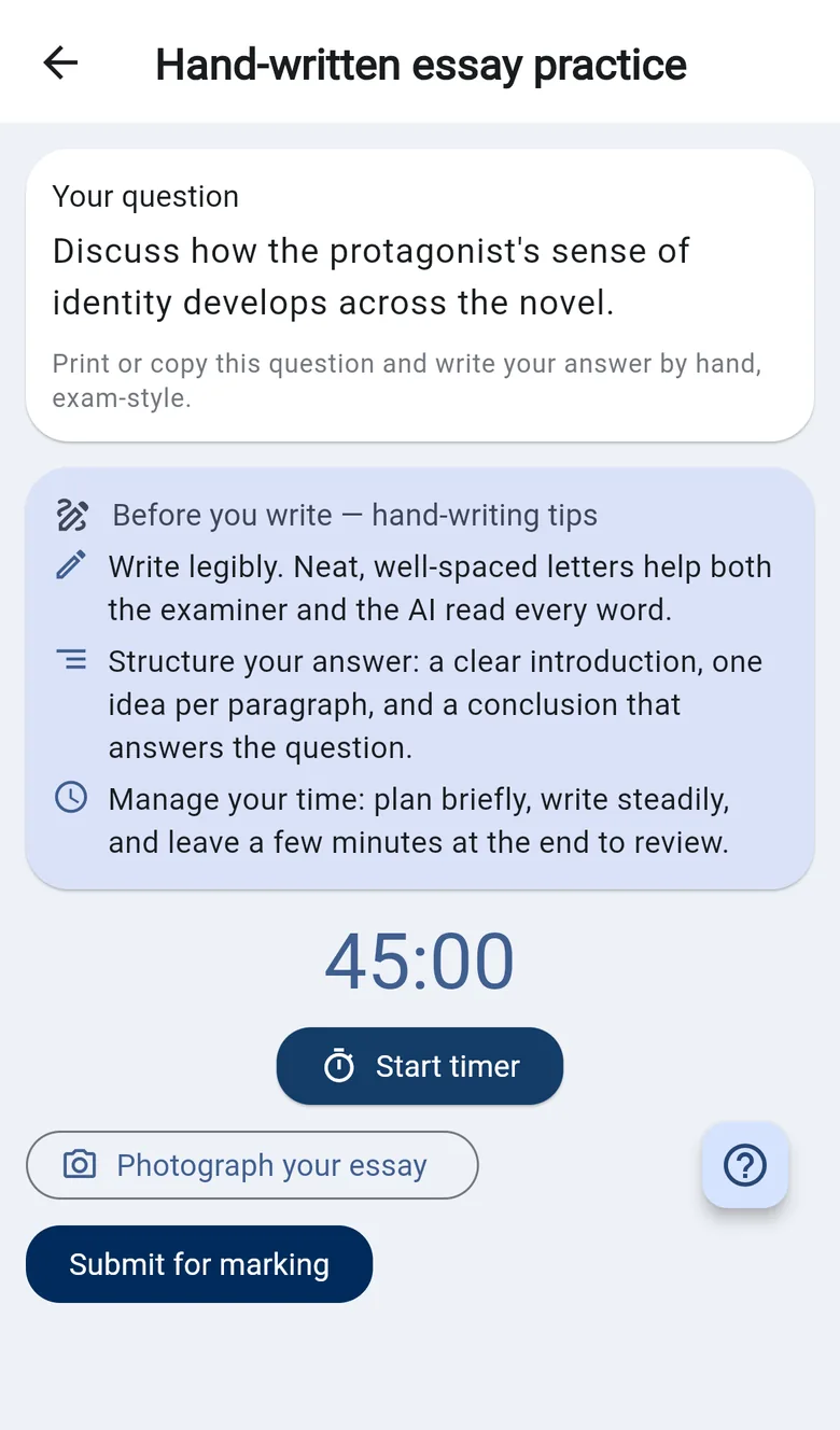 The Idasara Academy app on a phone