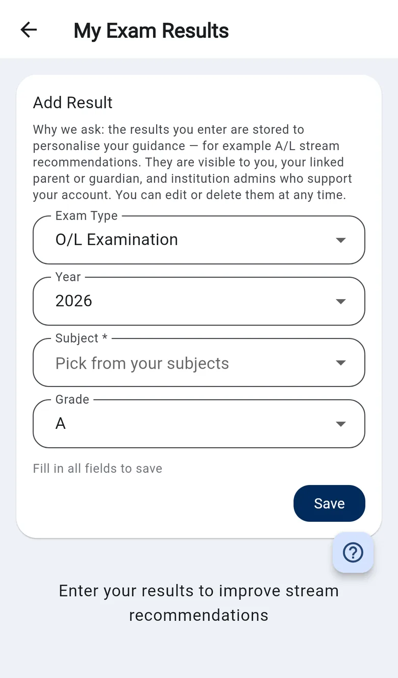 The Idasara Academy app on a phone