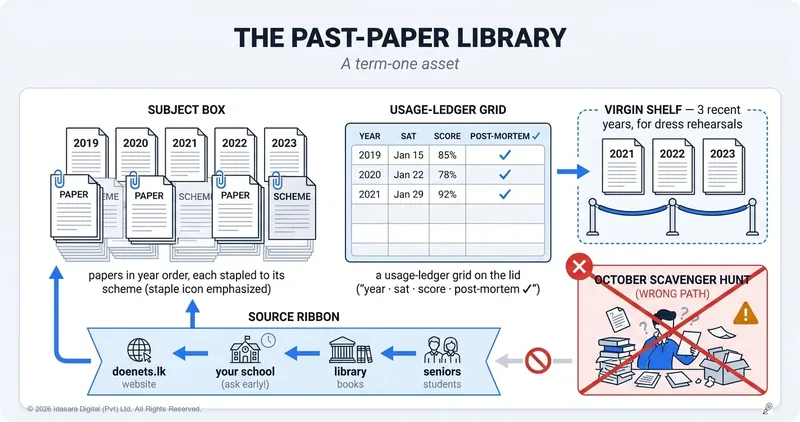 Building Your Past-Paper Library: The Term-One Asset