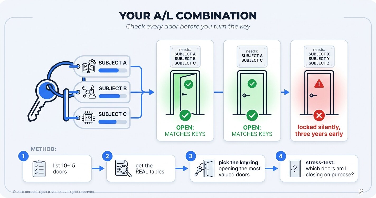 Choosing Your A/L Combination: Check Every Door Before You Turn the Key