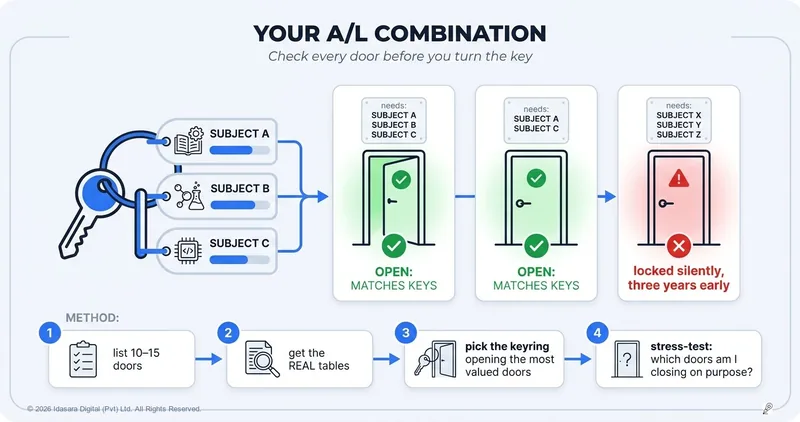 Choosing Your A/L Combination: Check Every Door Before You Turn the Key