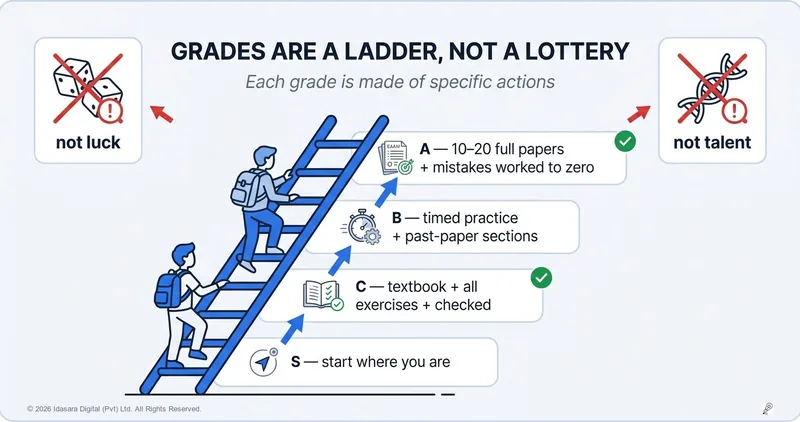 Grades Are a Ladder, Not a Lottery