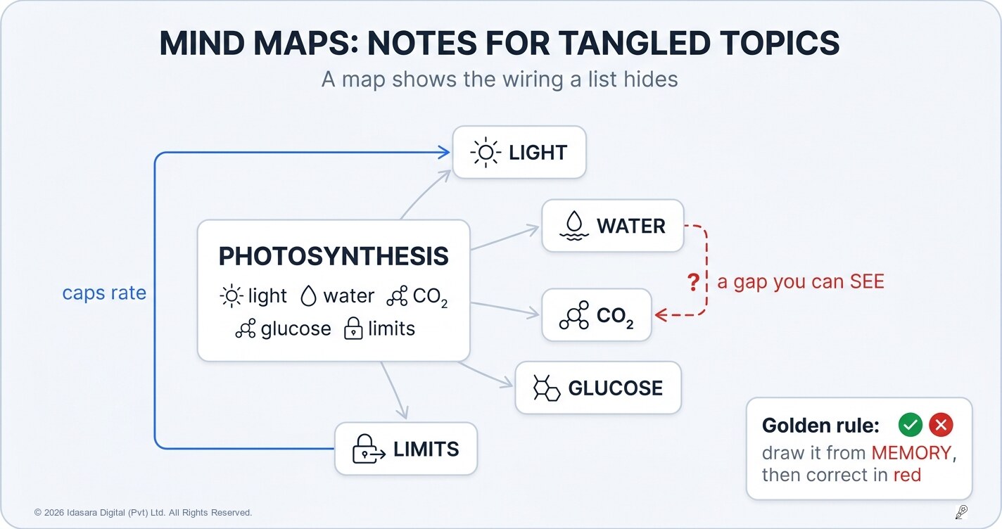 How Mind Maps Make Your Short Notes Better