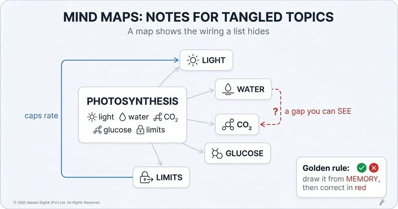 How Mind Maps Make Your Short Notes Better