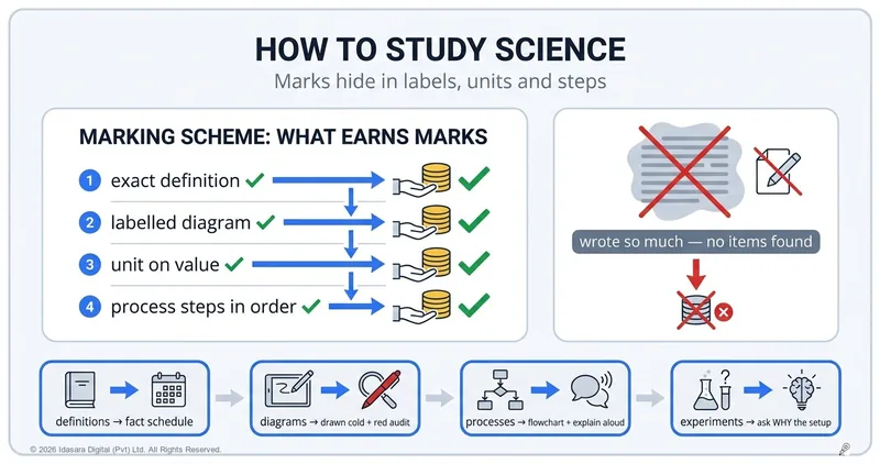 How to Study Science: The Subject Where Marks Hide in Labels and Units