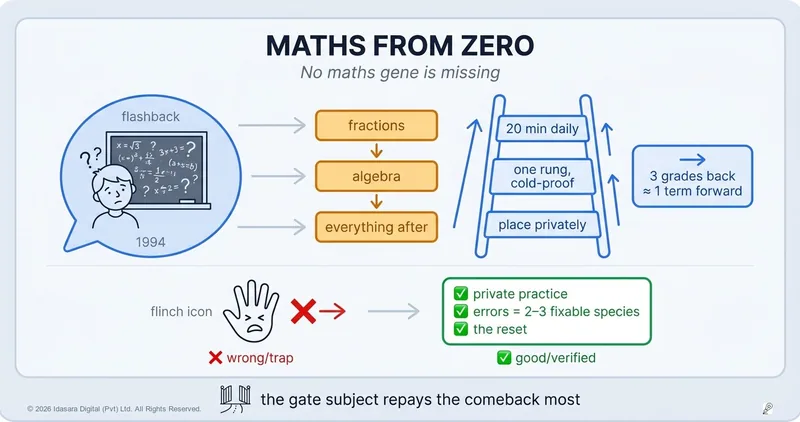 Maths From Zero: For the Student Who Was "Never a Maths Person"