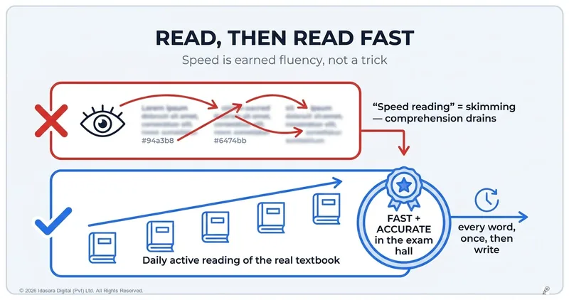 Read, Then Read Fast: The Exam Skill Nobody Practises