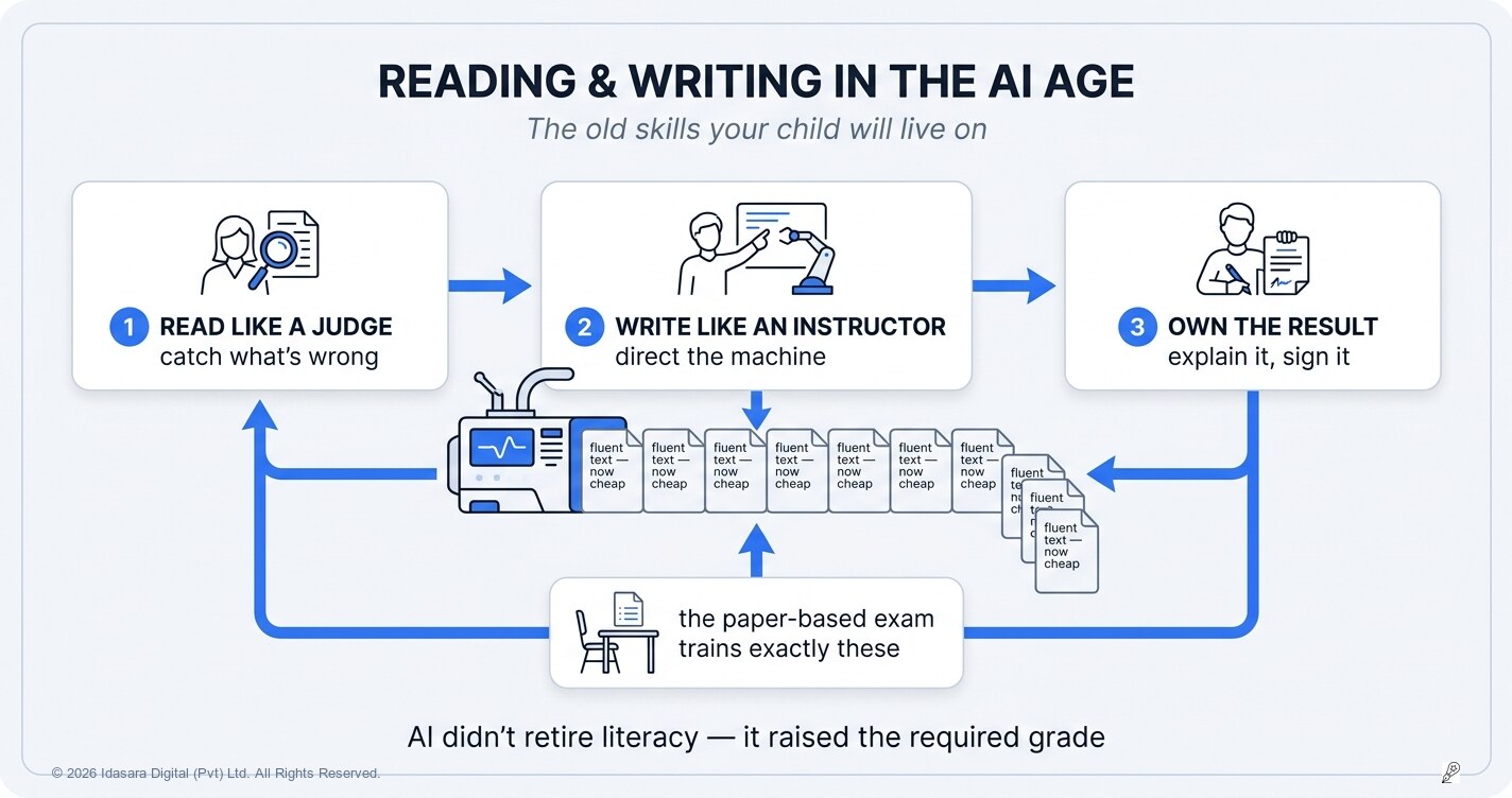 Reading and Writing in the AI Age: The Old Skills Your Child Will Live On