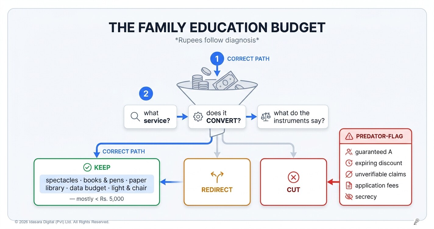 The Family Education Budget: Rupees Follow Diagnosis