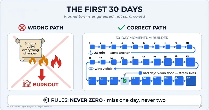 The First 30 Days of a Turnaround: Momentum Is Engineered, Not Summoned