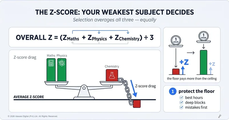 The Z-Score: Why Your Weakest Subject Decides Your University Seat