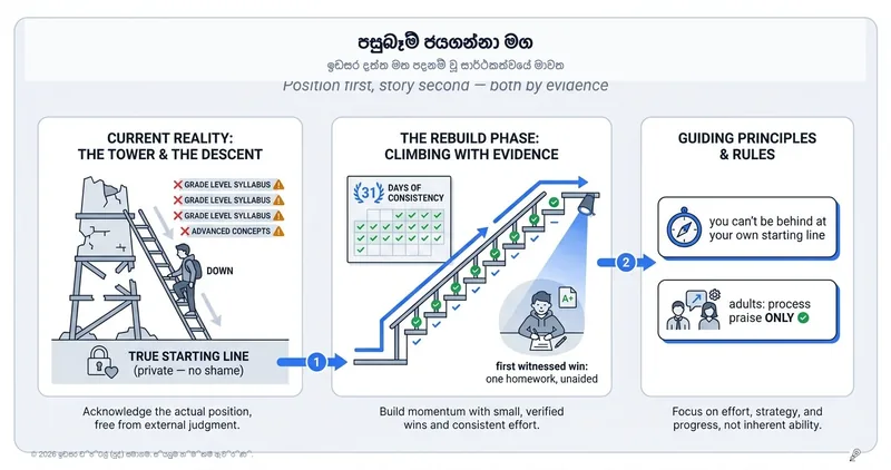 S සහ F වලින් පටන්ගෙන ගොඩයන හැටි: 'Comeback' ක්‍රමවේදය