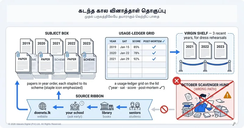 உங்கள் கடந்தகால வினாத்தாள் நூலகத்தை உருவாக்குதல்: முதலாம் தவணையின் சொத்து