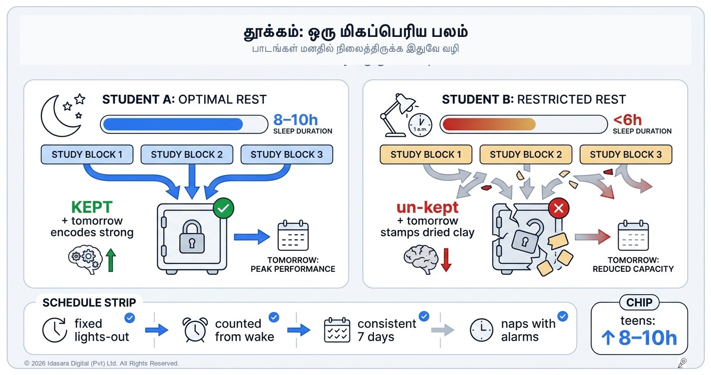 தூக்கம்: கண்ணுக்குத் தெரியாத ஒரு ரகசிய ஆயுதம்