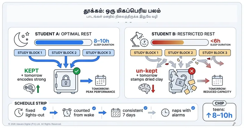 தூக்கம்: கண்ணுக்குத் தெரியாத ஒரு ரகசிய ஆயுதம்