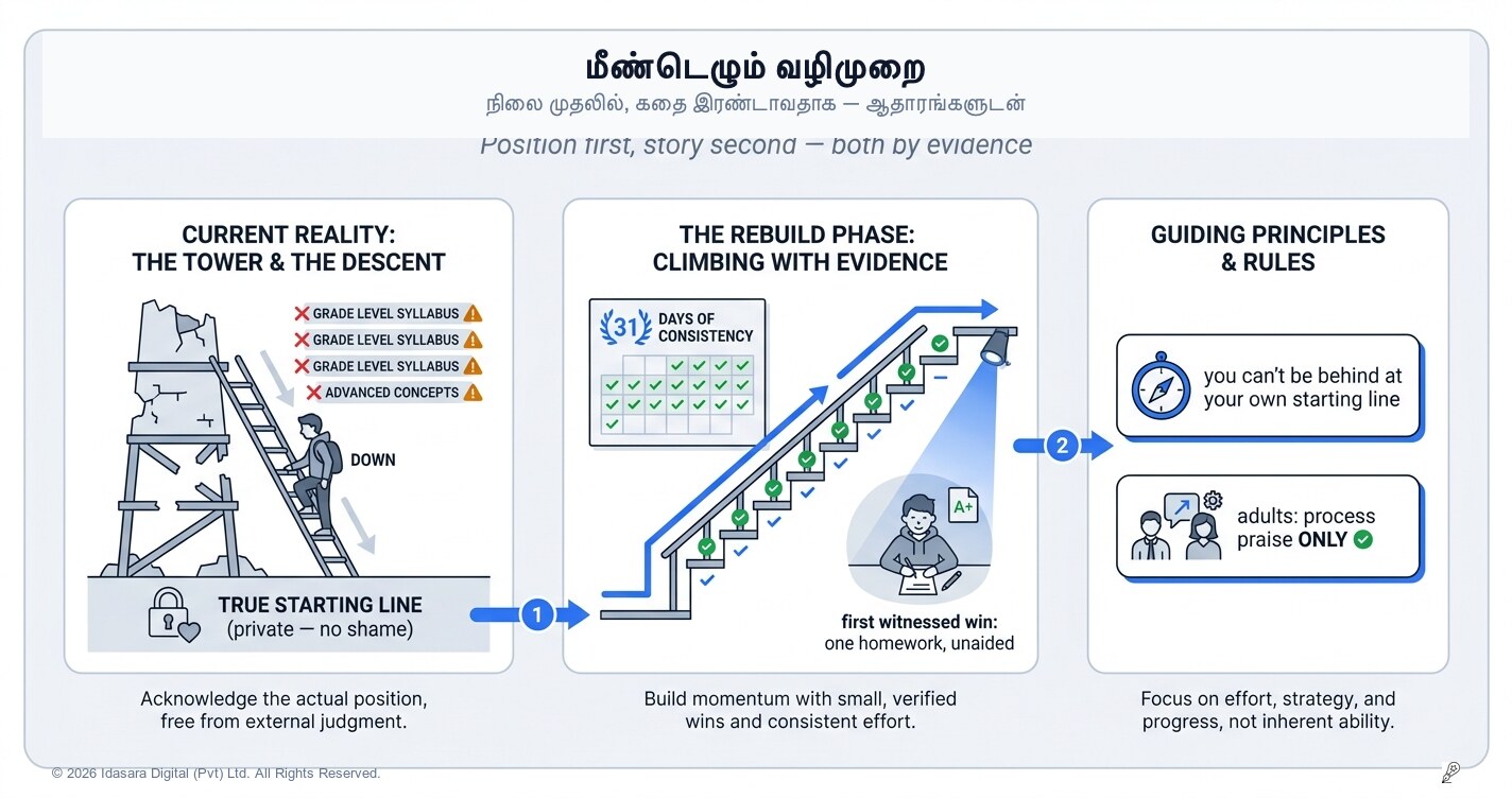S மற்றும் F பெறுபேறுகளில் இருந்து மீண்டு வருதல்: ஒரு மீள்வருகைத் திட்டம்