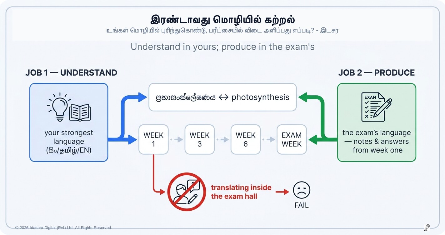 நீங்கள் சிந்திக்காத ஒரு மொழியில் கல்வி கற்றல்: இருமொழி முறை