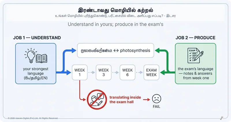 நீங்கள் சிந்திக்காத ஒரு மொழியில் கல்வி கற்றல்: இருமொழி முறை