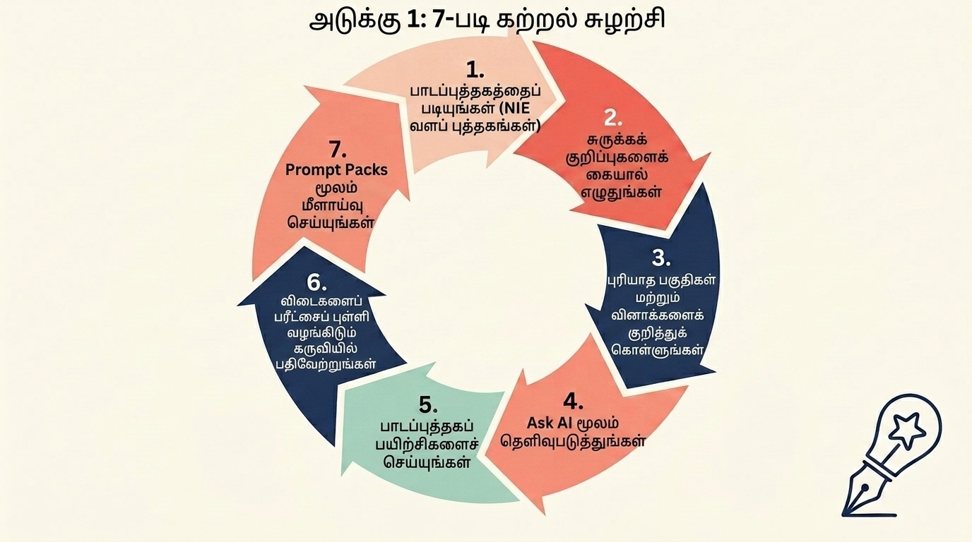 அடுக்கு 1: 7 அசைவு கற்றல் சுழற்சி
