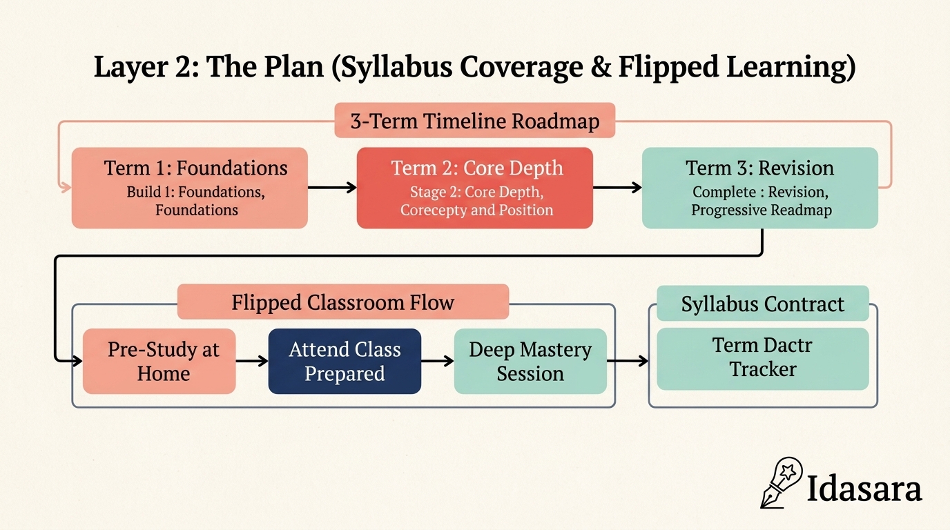Layer 2: The Plan (Syllabus Coverage & Flipped Learning)